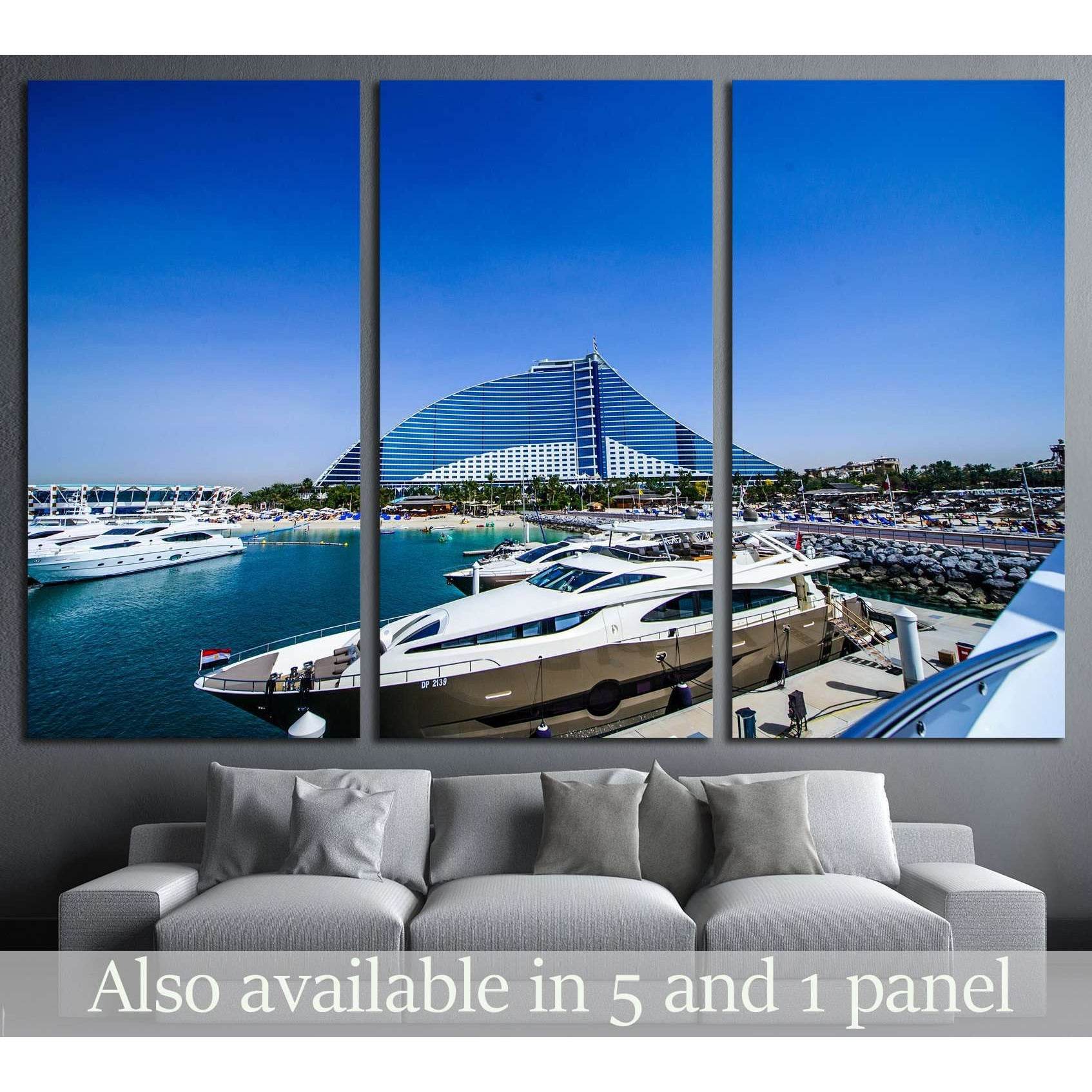 remains one of the best recognizable landmarks of Dubai, UAE №2644 Ready to Hang Canvas PrintCanvas art arrives ready to hang, with hanging accessories included and no additional framing required. Every canvas print is hand-crafted, made on-demand at our