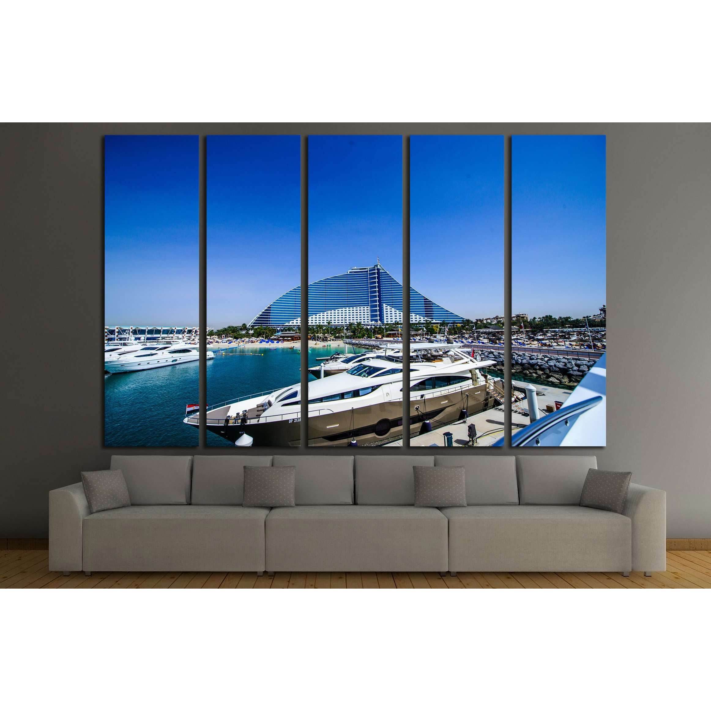 remains one of the best recognizable landmarks of Dubai, UAE №2644 Ready to Hang Canvas PrintCanvas art arrives ready to hang, with hanging accessories included and no additional framing required. Every canvas print is hand-crafted, made on-demand at our