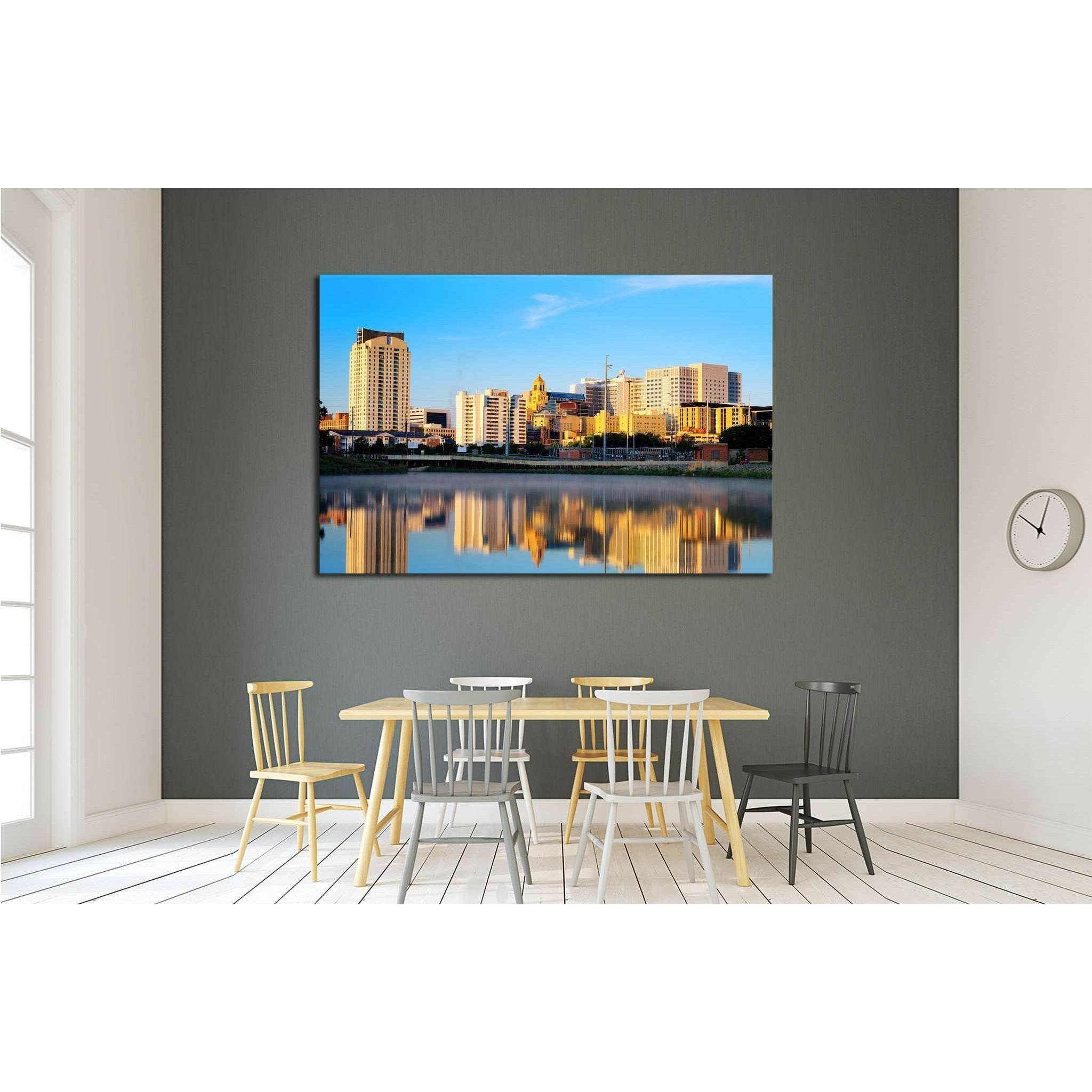 Rochester Minnesota №2017 Ready to Hang Canvas PrintCanvas art arrives ready to hang, with hanging accessories included and no additional framing required. Every canvas print is hand-crafted, made on-demand at our workshop and expertly stretched around 10