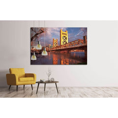 Sacramento is the capital city of California №1767 Ready to Hang Canvas PrintCanvas art arrives ready to hang, with hanging accessories included and no additional framing required. Every canvas print is hand-crafted, made on-demand at our workshop and exp