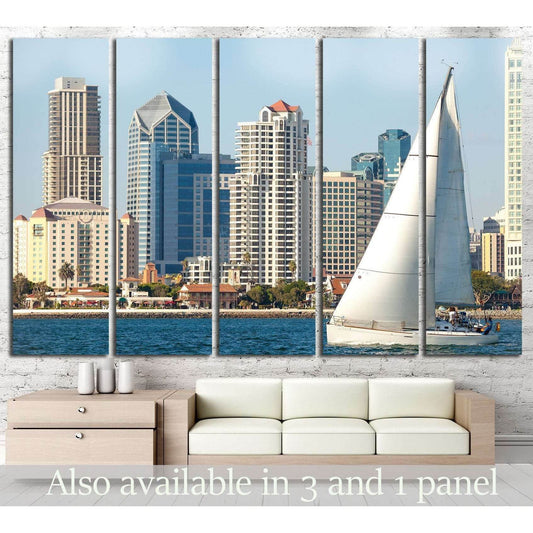 San Diego, California №783 Ready to Hang Canvas PrintCanvas art arrives ready to hang, with hanging accessories included and no additional framing required. Every canvas print is hand-crafted, made on-demand at our workshop and expertly stretched around 1