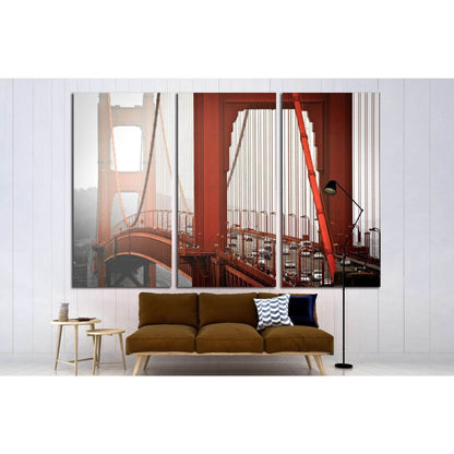 Golden Gate bridge wall art, San Francisco canvas print, Ready to Hang №1944Canvas art arrives ready to hang, with hanging accessories included and no additional framing required. Every canvas print is hand-crafted, made on-demand at our workshop and expe