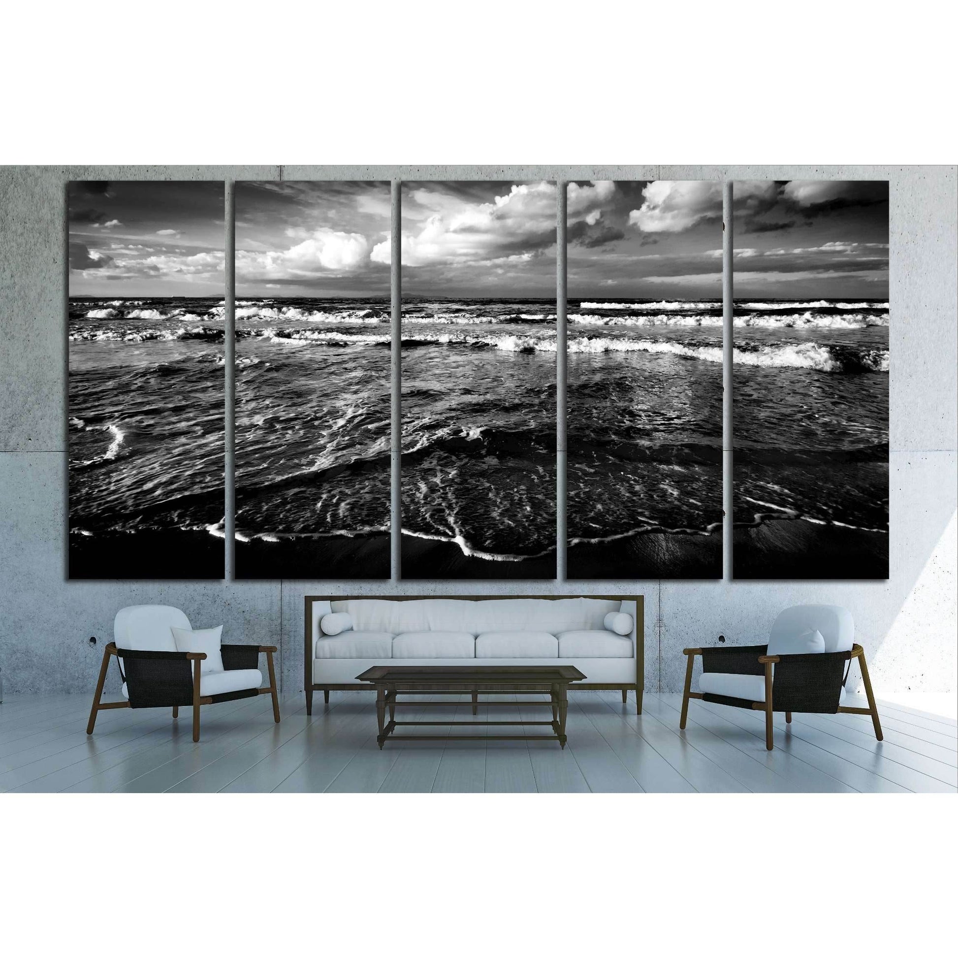 sardinian sea winter dramatic waves ecology №2667 Ready to Hang Canvas PrintCanvas art arrives ready to hang, with hanging accessories included and no additional framing required. Every canvas print is hand-crafted, made on-demand at our workshop and expe