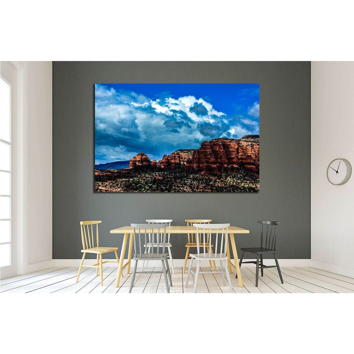 Sedona Red rocks Arizona №1998 Ready to Hang Canvas PrintCanvas art arrives ready to hang, with hanging accessories included and no additional framing required. Every canvas print is hand-crafted, made on-demand at our workshop and expertly stretched arou