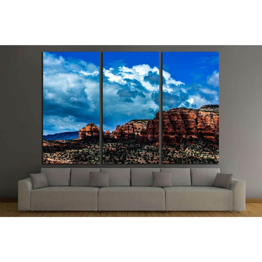 Sedona Red rocks Arizona №1998 Ready to Hang Canvas PrintCanvas art arrives ready to hang, with hanging accessories included and no additional framing required. Every canvas print is hand-crafted, made on-demand at our workshop and expertly stretched arou