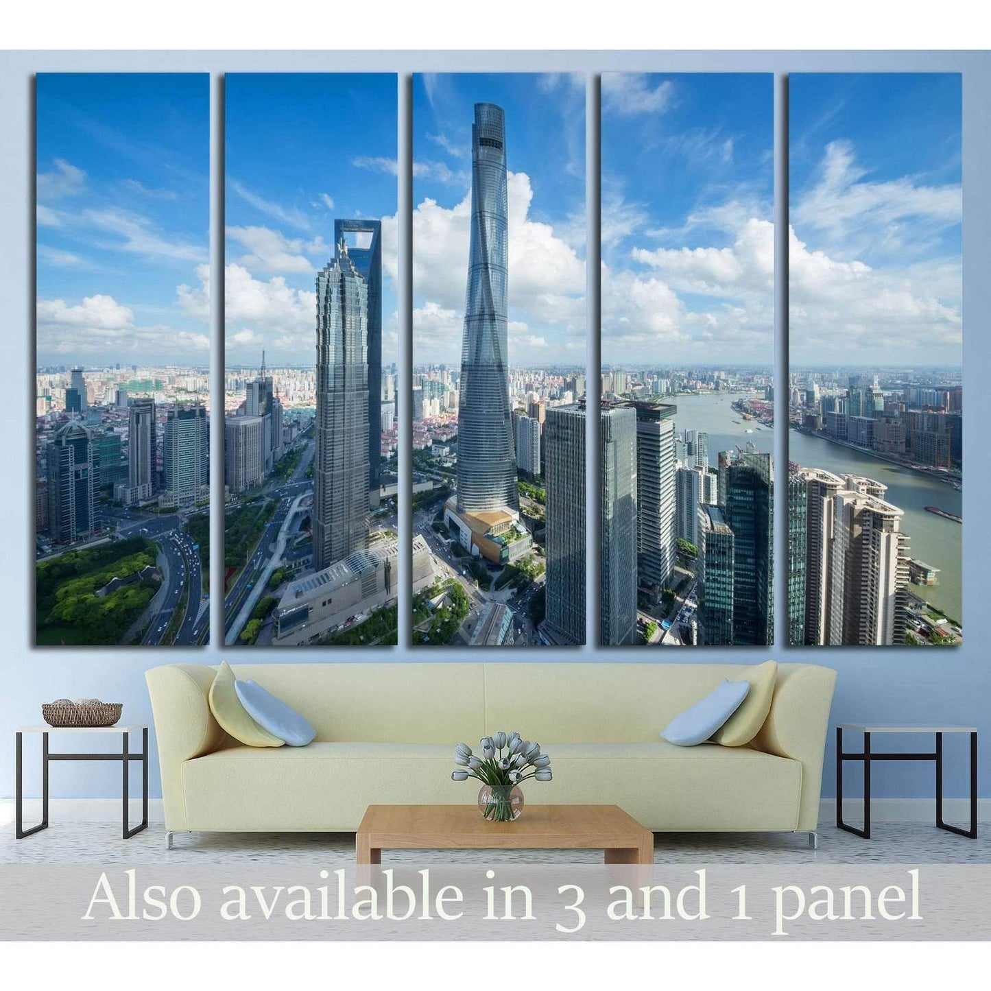 SHANGHAI, Jin Mao Tower, Shanghai tower №1549 Ready to Hang Canvas PrintCanvas art arrives ready to hang, with hanging accessories included and no additional framing required. Every canvas print is hand-crafted, made on-demand at our workshop and expertly