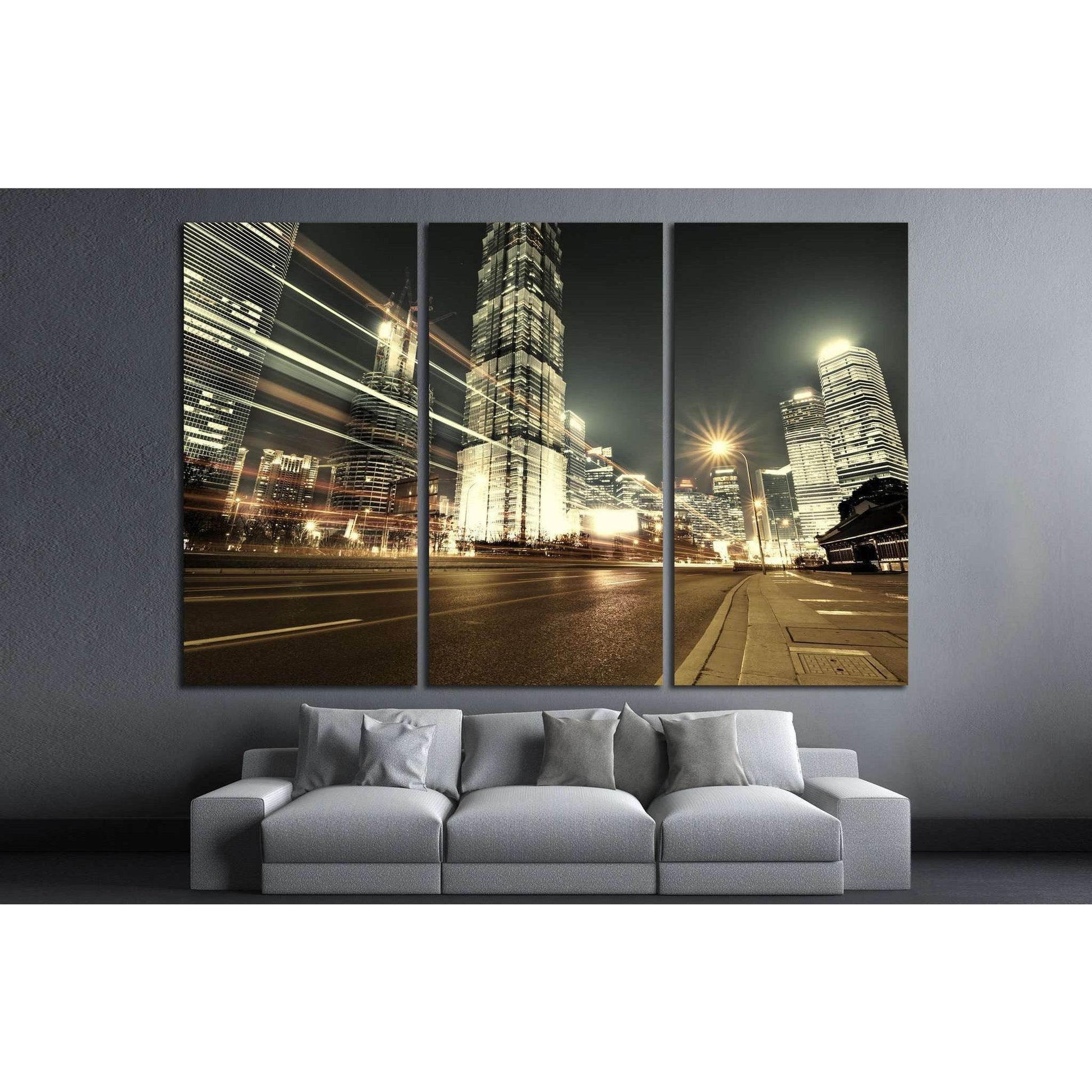 Shanghai Lujiazui Finance and Trade Zone №1527 Ready to Hang Canvas PrintCanvas art arrives ready to hang, with hanging accessories included and no additional framing required. Every canvas print is hand-crafted, made on-demand at our workshop and expertl