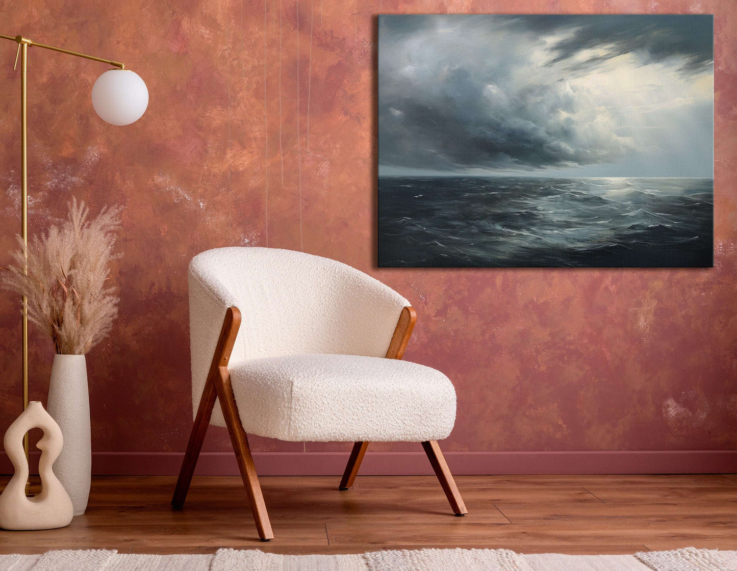 Silent Symphony of the Approaching Storm - Canvas Print - Artoholica Ready to Hang Canvas Print