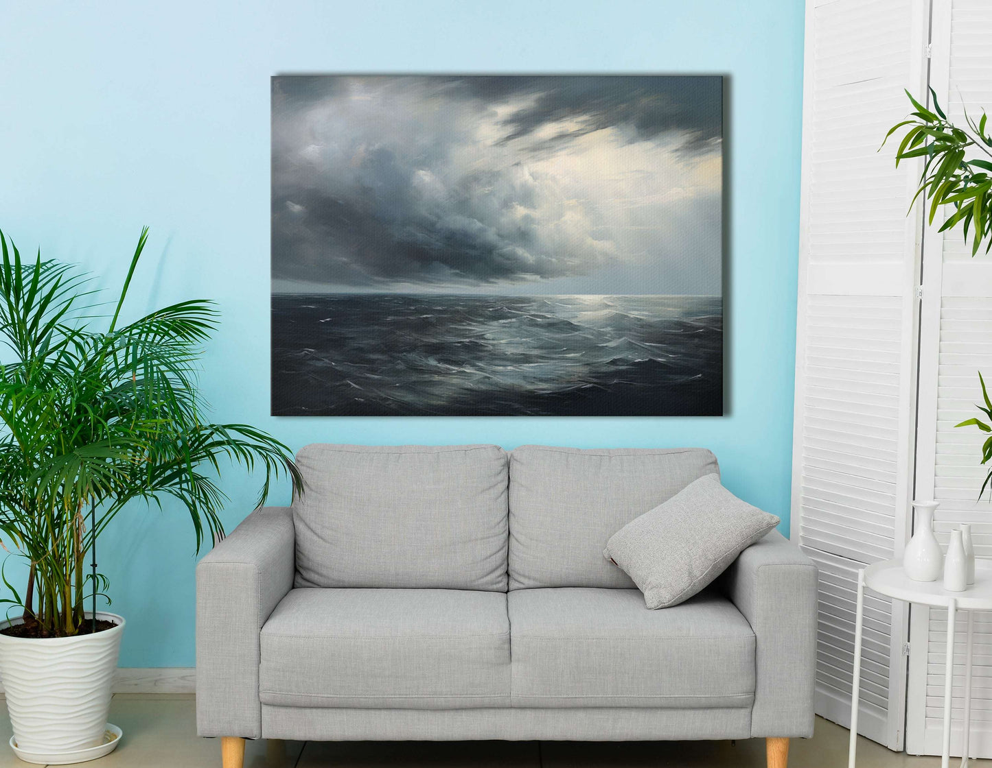 Silent Symphony of the Approaching Storm - Canvas Print - Artoholica Ready to Hang Canvas Print