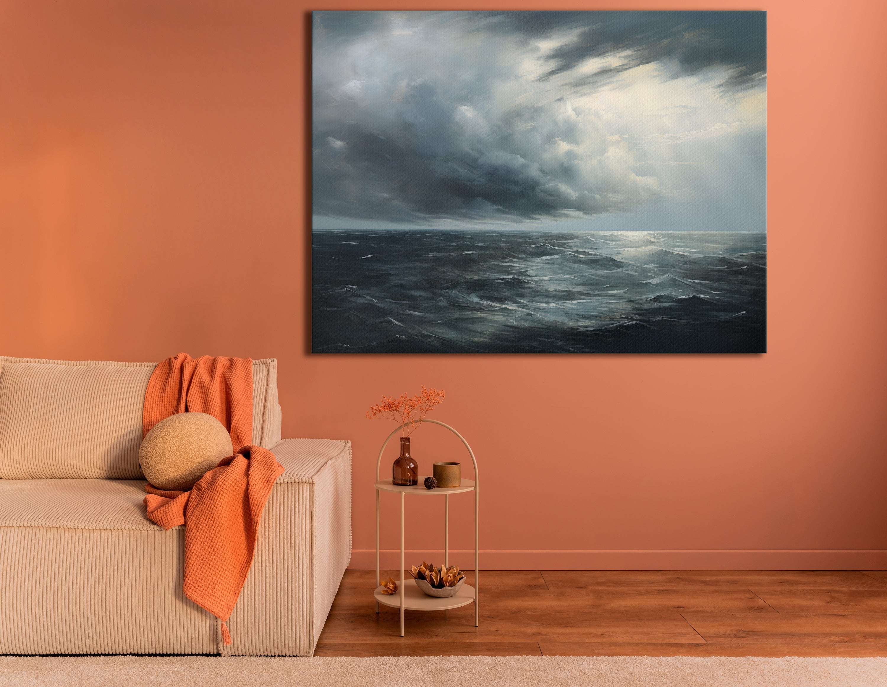 Silent Symphony of the Approaching Storm - Canvas Print - Artoholica Ready to Hang Canvas Print