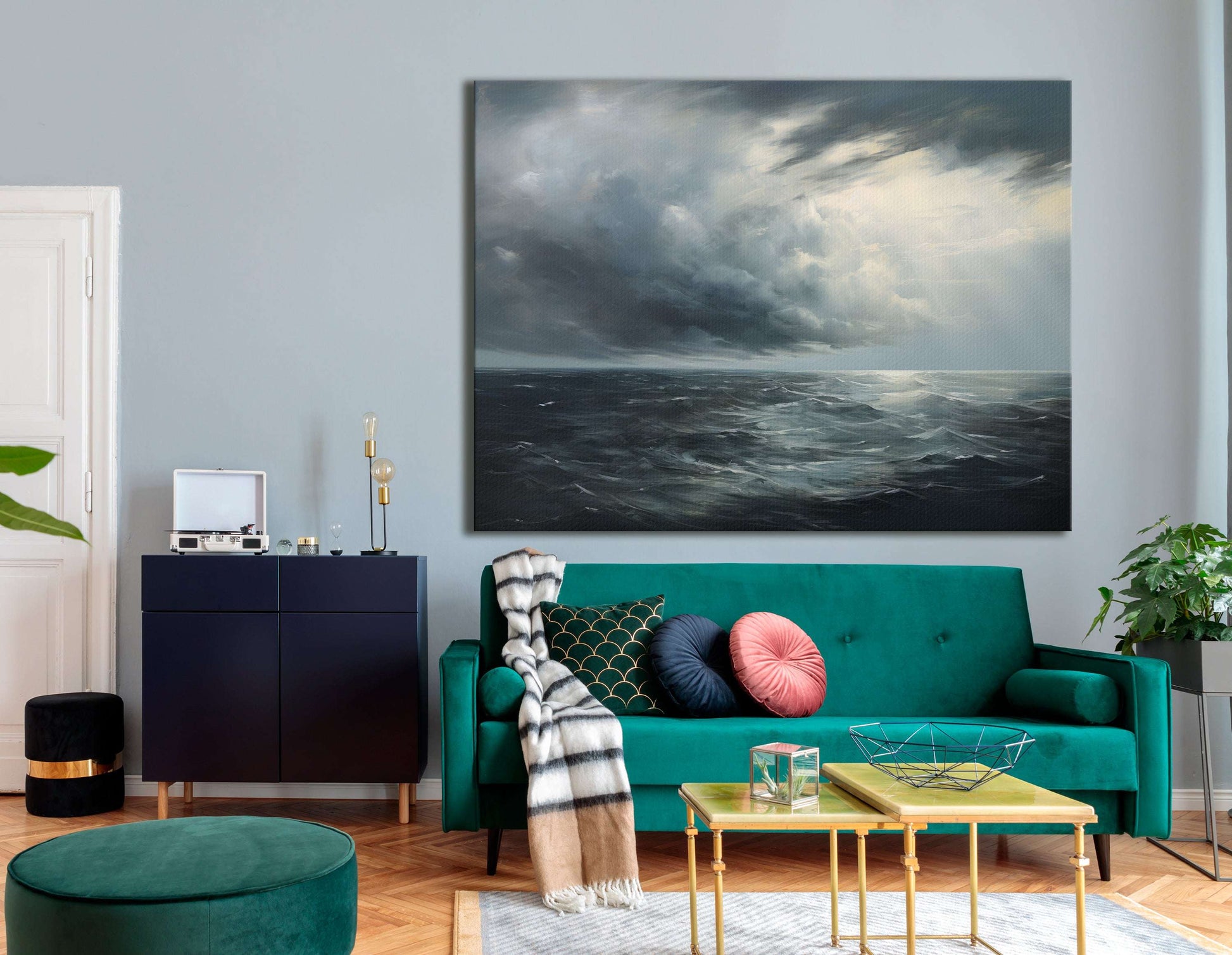 Silent Symphony of the Approaching Storm - Canvas Print - Artoholica Ready to Hang Canvas Print