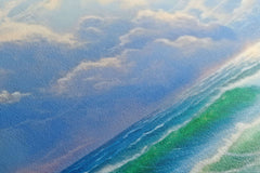 Skies and Gentle Waves - Canvas Print - Artoholica Ready to Hang Canvas Print