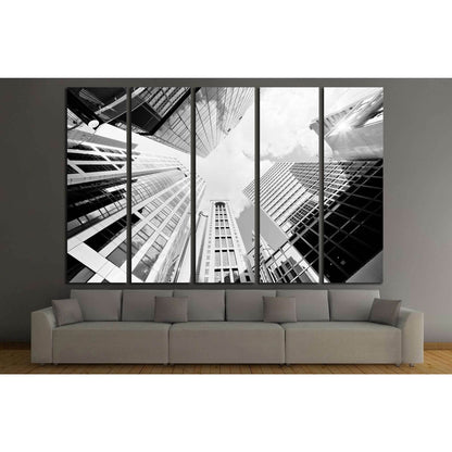 Skyscrapers shot with perspective №1545 Ready to Hang Canvas PrintCanvas art arrives ready to hang, with hanging accessories included and no additional framing required. Every canvas print is hand-crafted, made on-demand at our workshop and expertly stret