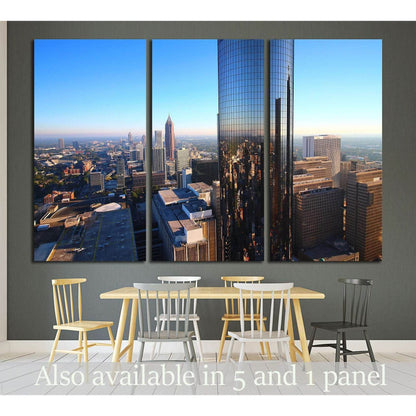 South Atlanta Tower №1653 Ready to Hang Canvas PrintCanvas art arrives ready to hang, with hanging accessories included and no additional framing required. Every canvas print is hand-crafted, made on-demand at our workshop and expertly stretched around 10