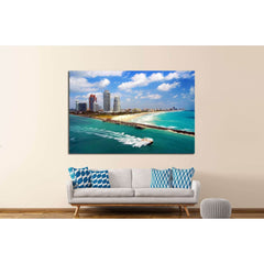 South Miami Beach №1094 Ready to Hang Canvas PrintCanvas art arrives ready to hang, with hanging accessories included and no additional framing required. Every canvas print is hand-crafted, made on-demand at our workshop and expertly stretched around 100%