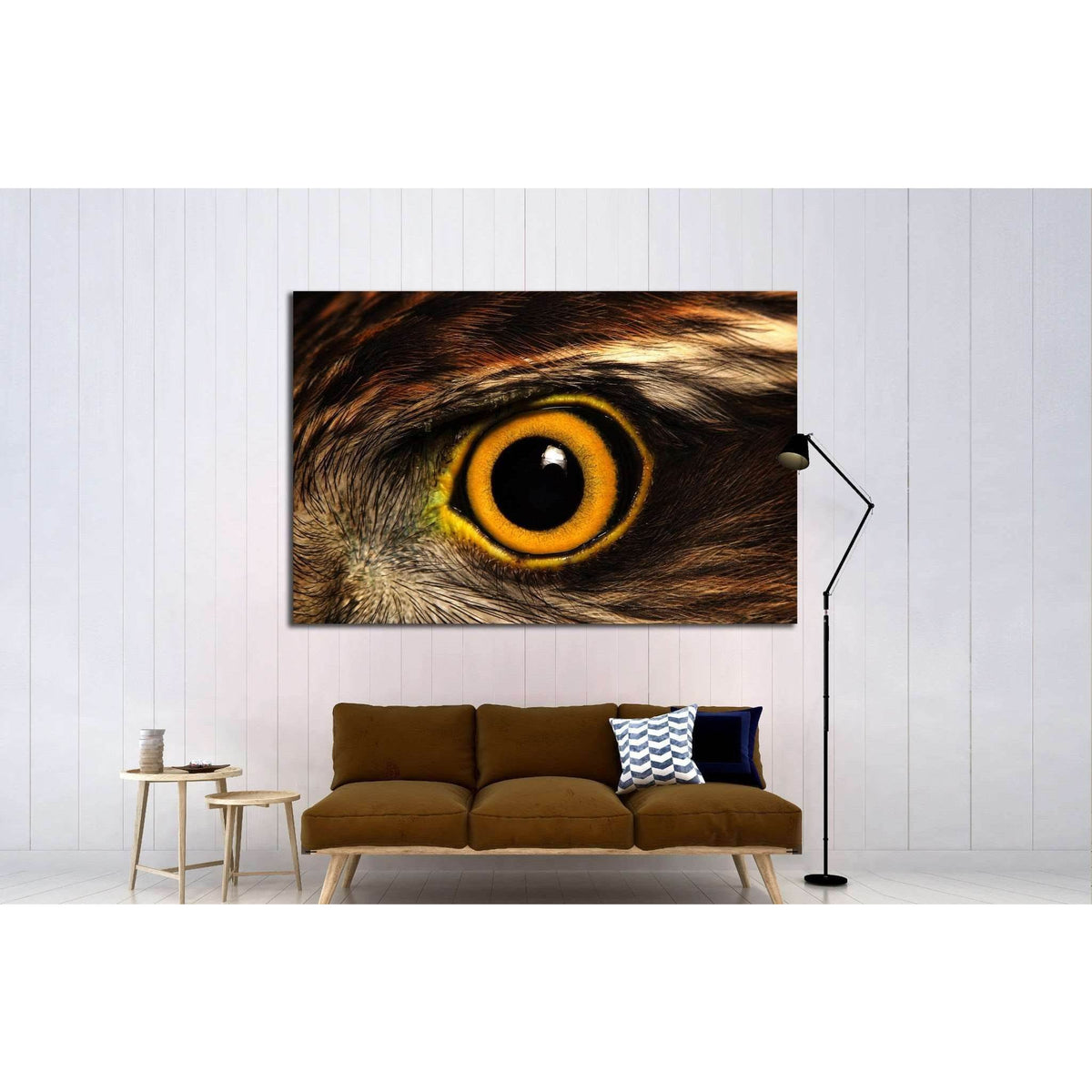 Sparrow-hawk eye №1862 Ready to Hang Canvas PrintCanvas art arrives ready to hang, with hanging accessories included and no additional framing required. Every canvas print is hand-crafted, made on-demand at our workshop and expertly stretched around 100%