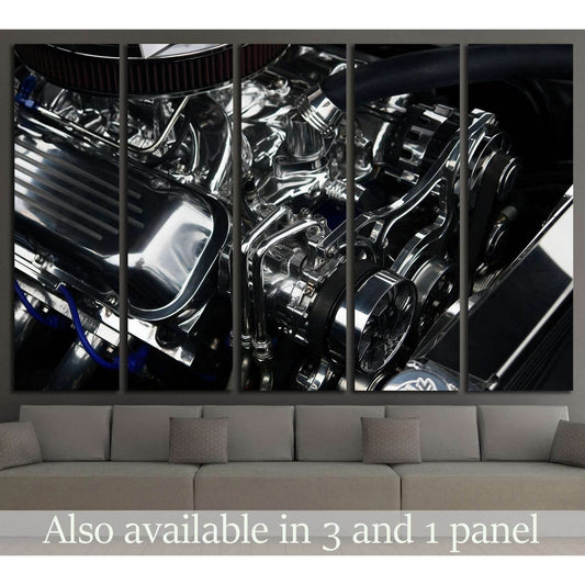 Sport Car Engine №516 Ready to Hang Canvas PrintCanvas art arrives ready to hang, with hanging accessories included and no additional framing required. Every canvas print is hand-crafted, made on-demand at our workshop and expertly stretched around 100% N