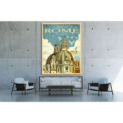 St. Peter's Basilica in Rome №4528 Ready to Hang Canvas PrintCanvas art arrives ready to hang, with hanging accessories included and no additional framing required. Every canvas print is hand-crafted, made on-demand at our workshop and expertly stretched