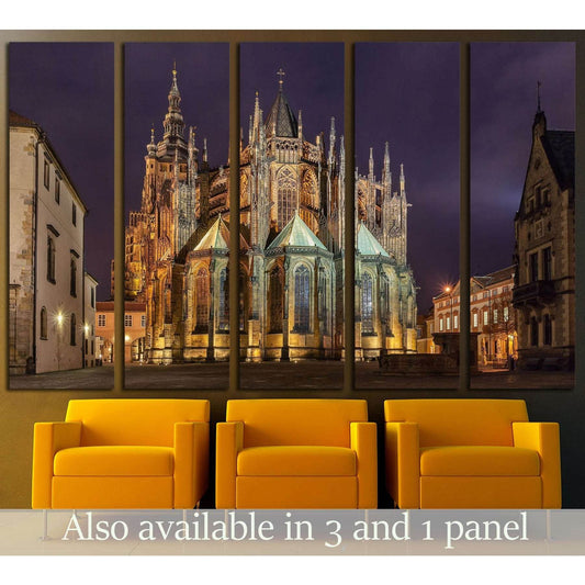 St. Vitus Cathedral in Prague №2614 Ready to Hang Canvas PrintCanvas art arrives ready to hang, with hanging accessories included and no additional framing required. Every canvas print is hand-crafted, made on-demand at our workshop and expertly stretched