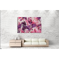 Studio Shot of Multicolored Poppy Petals Background. №2547 Ready to Hang Canvas PrintCanvas art arrives ready to hang, with hanging accessories included and no additional framing required. Every canvas print is hand-crafted, made on-demand at our workshop