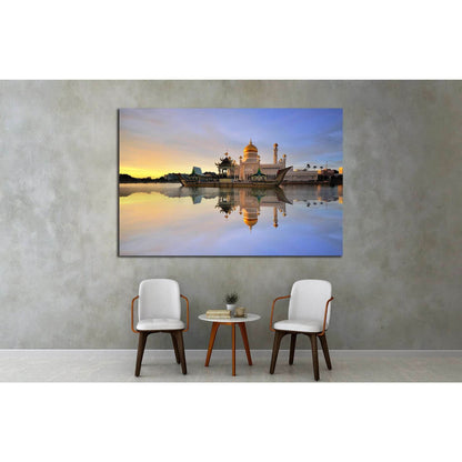 Sultan Omar Ali Saifudding Mosque, Bandar Seri Begawan, Brunei №1782 Ready to Hang Canvas PrintCanvas art arrives ready to hang, with hanging accessories included and no additional framing required. Every canvas print is hand-crafted, made on-demand at ou