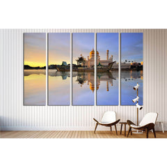 Sultan Omar Ali Saifudding Mosque, Bandar Seri Begawan, Brunei №1782 Ready to Hang Canvas PrintCanvas art arrives ready to hang, with hanging accessories included and no additional framing required. Every canvas print is hand-crafted, made on-demand at ou