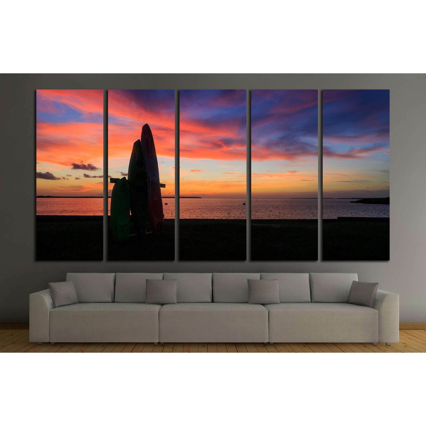 Summertime in Nags Head, NC №3168 Ready to Hang Canvas PrintCanvas art arrives ready to hang, with hanging accessories included and no additional framing required. Every canvas print is hand-crafted, made on-demand at our workshop and expertly stretched a