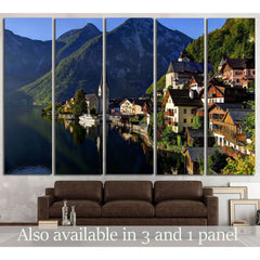 Sunrise at Hallstatt №2594 Ready to Hang Canvas PrintCanvas art arrives ready to hang, with hanging accessories included and no additional framing required. Every canvas print is hand-crafted, made on-demand at our workshop and expertly stretched around 1