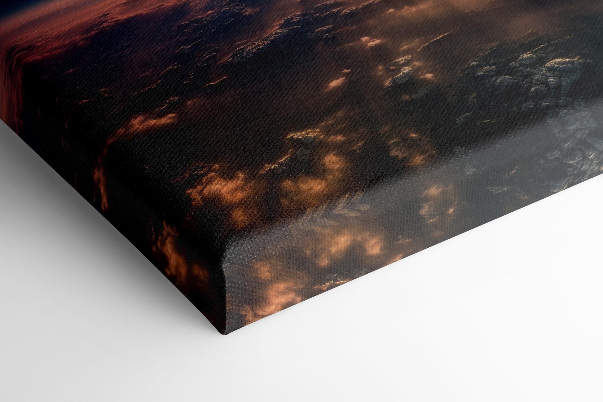 Sunrise from Earth Orbit - Canvas Print - Artoholica Ready to Hang Canvas Print