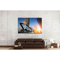 Sunrise over downtown Los Angeles, California, USA №1924 Ready to Hang Canvas PrintCanvas art arrives ready to hang, with hanging accessories included and no additional framing required. Every canvas print is hand-crafted, made on-demand at our workshop a