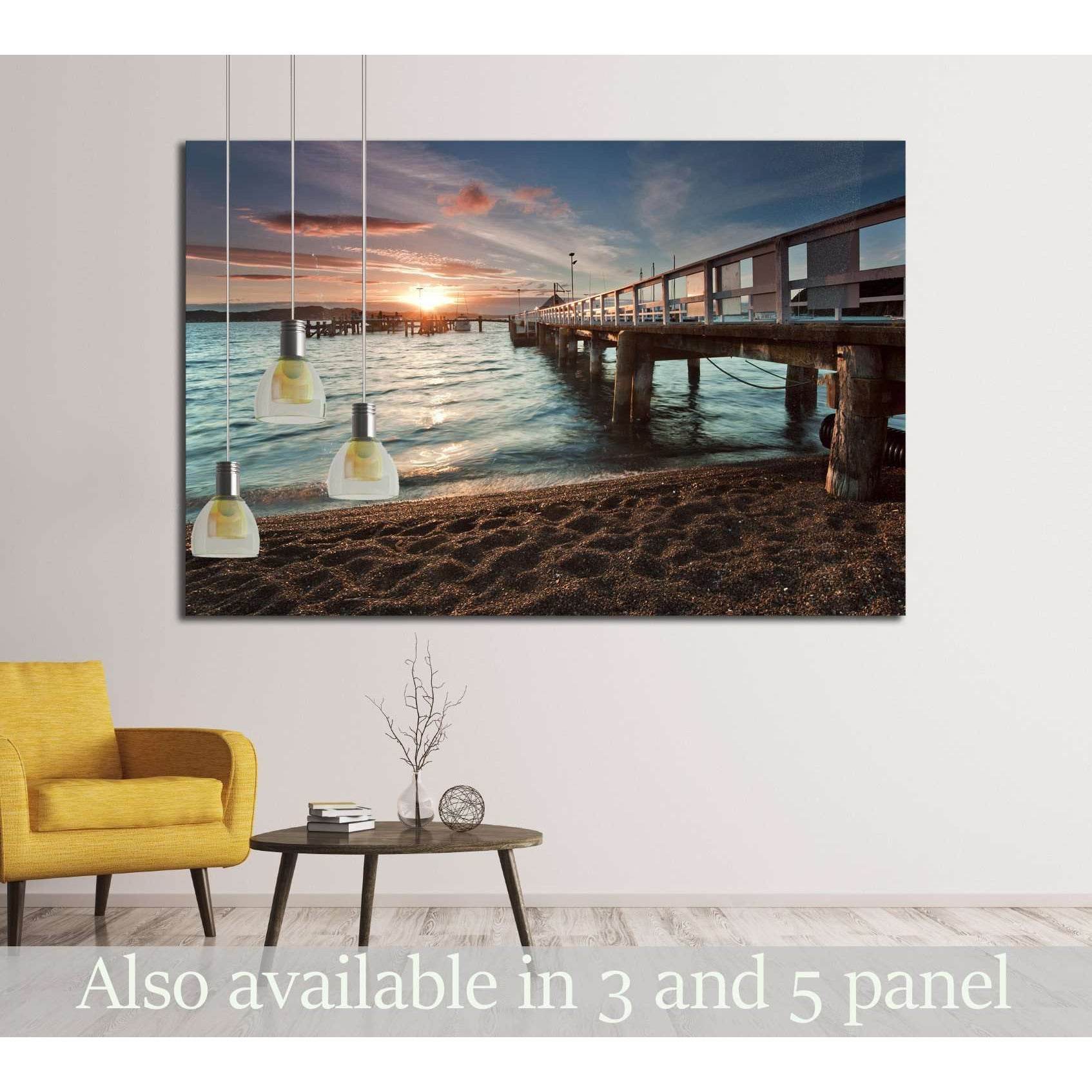 Sunset at Russell, Bay of Islands, New Zealand №2225 Ready to Hang Canvas PrintCanvas art arrives ready to hang, with hanging accessories included and no additional framing required. Every canvas print is hand-crafted, made on-demand at our workshop and e