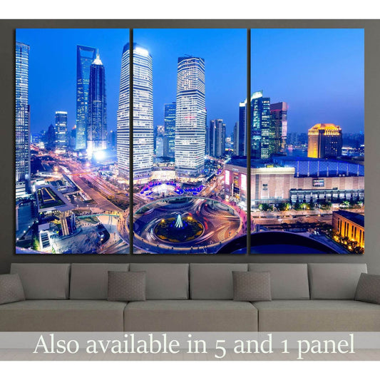 Sunset at Shanghai №583 Ready to Hang Canvas PrintCanvas art arrives ready to hang, with hanging accessories included and no additional framing required. Every canvas print is hand-crafted, made on-demand at our workshop and expertly stretched around 100%