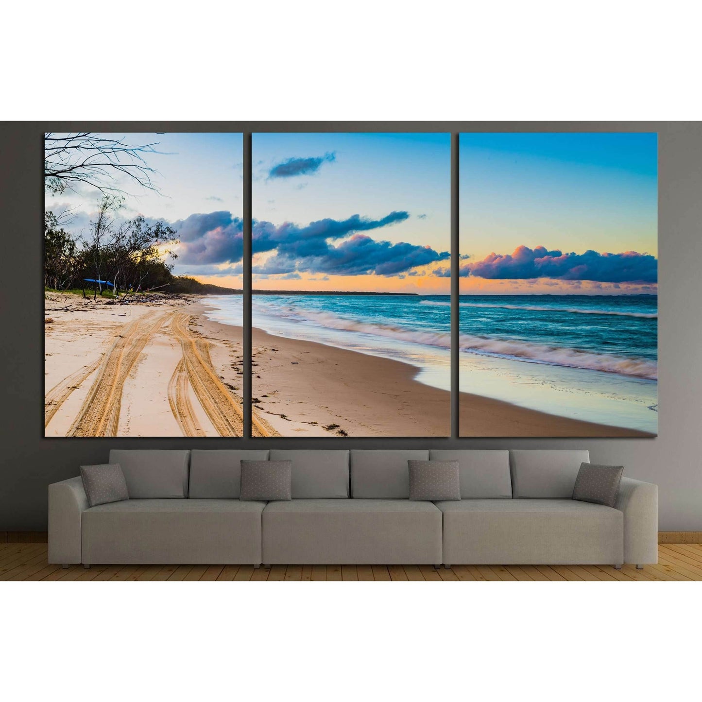 Sunset in Queensland, Australia №3172 Ready to Hang Canvas PrintCanvas art arrives ready to hang, with hanging accessories included and no additional framing required. Every canvas print is hand-crafted, made on-demand at our workshop and expertly stretch