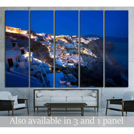 Sunset View of Fira, Santorini, Greece №2645 Ready to Hang Canvas PrintCanvas art arrives ready to hang, with hanging accessories included and no additional framing required. Every canvas print is hand-crafted, made on-demand at our workshop and expertly