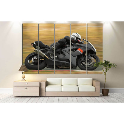 Suzuki GSX-R №156 Ready to Hang Canvas PrintCanvas art arrives ready to hang, with hanging accessories included and no additional framing required. Every canvas print is hand-crafted, made on-demand at our workshop and expertly stretched around 100% North