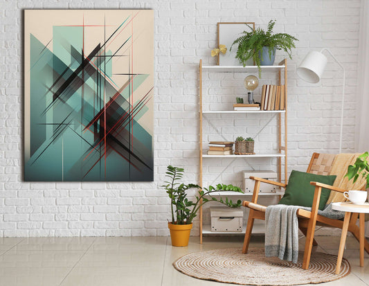Symphony of Abstract Architecture - Canvas Print - Artoholica Ready to Hang Canvas Print