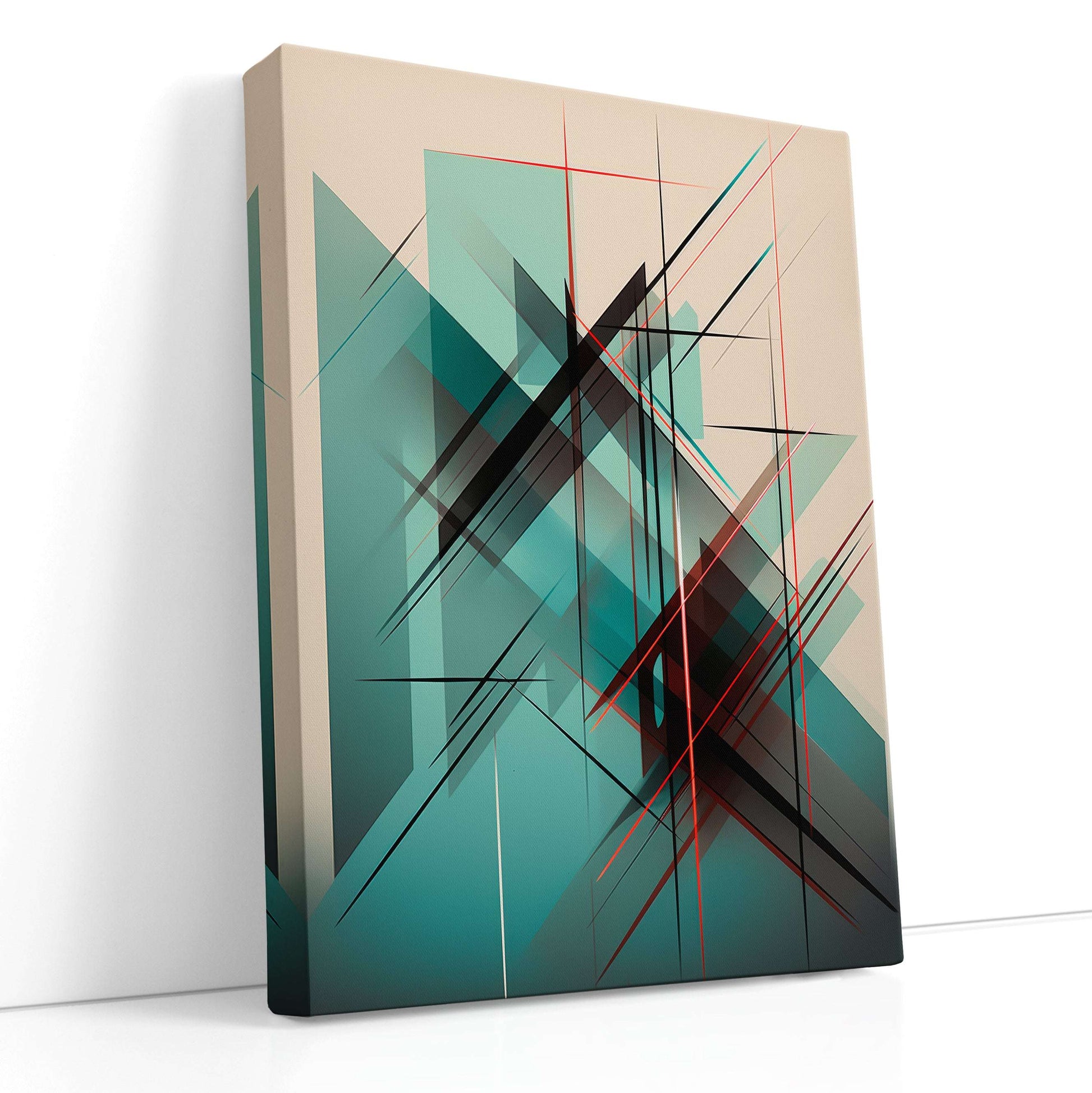 Symphony of Abstract Architecture - Canvas Print - Artoholica Ready to Hang Canvas Print