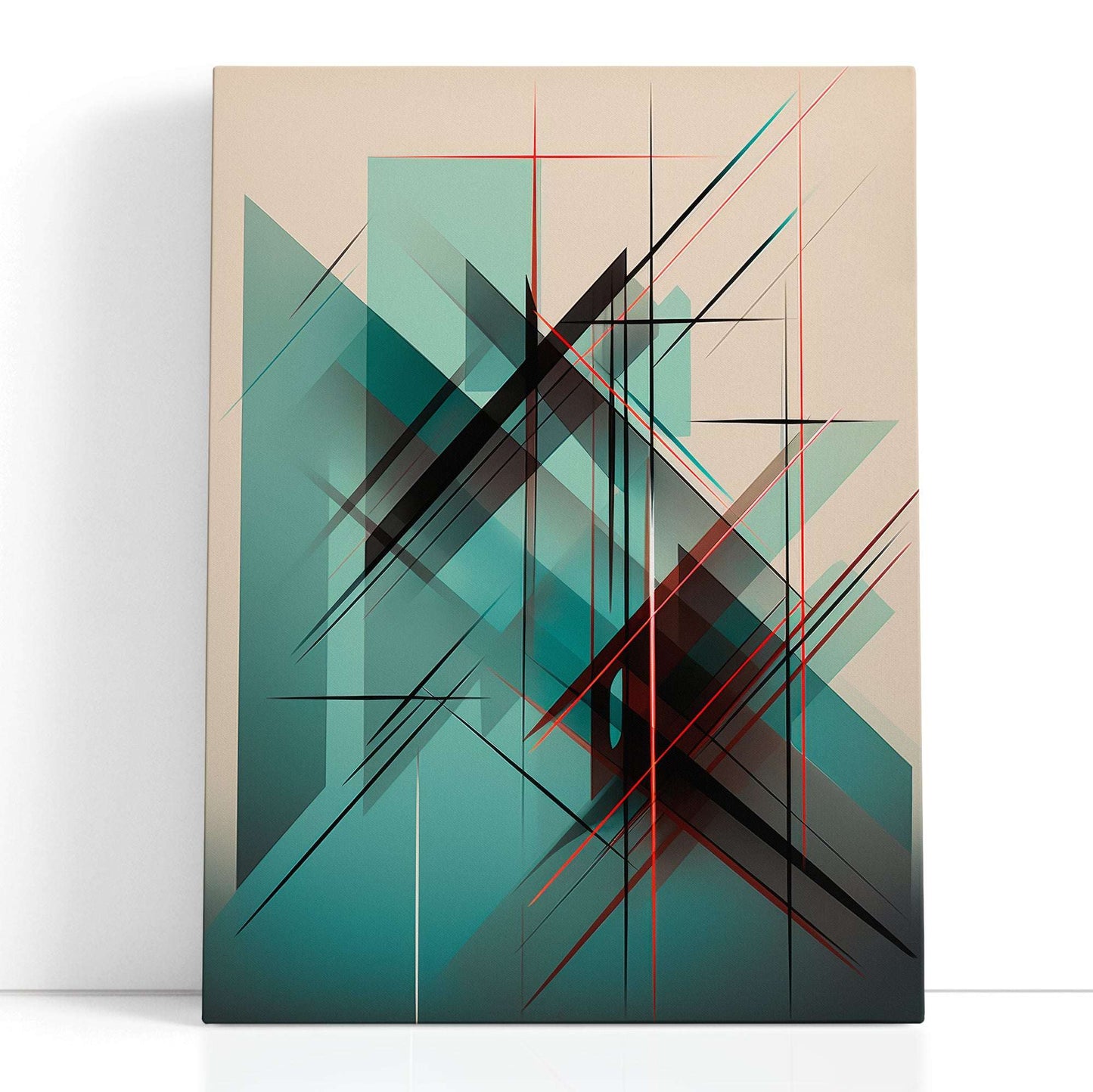 Symphony of Abstract Architecture - Canvas Print - Artoholica Ready to Hang Canvas Print