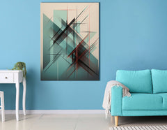 Symphony of Abstract Architecture - Canvas Print - Artoholica Ready to Hang Canvas Print