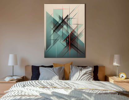 Symphony of Abstract Architecture - Canvas Print - Artoholica Ready to Hang Canvas Print