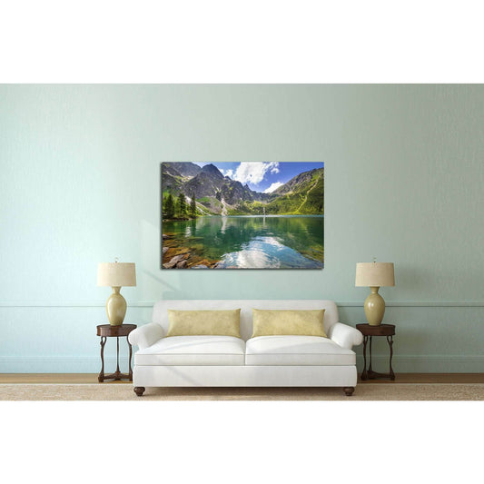 Tatra mountains, Poland №610 Ready to Hang Canvas PrintCanvas art arrives ready to hang, with hanging accessories included and no additional framing required. Every canvas print is hand-crafted, made on-demand at our workshop and expertly stretched around