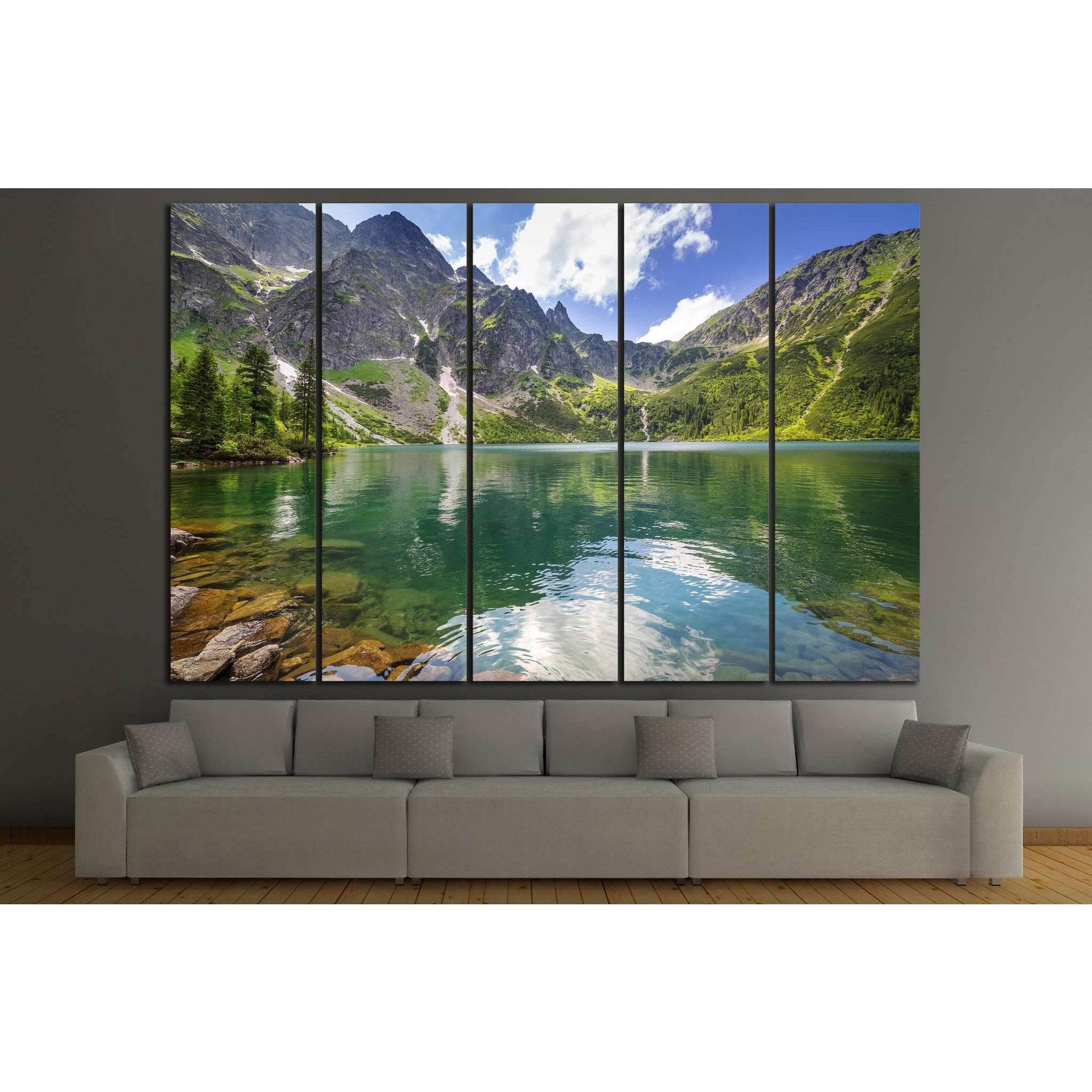 Tatra mountains, Poland №610 Ready to Hang Canvas PrintCanvas art arrives ready to hang, with hanging accessories included and no additional framing required. Every canvas print is hand-crafted, made on-demand at our workshop and expertly stretched around