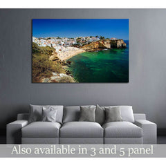 The beautiful city of Carvoeiro in Algarve, Portugal №2582 Ready to Hang Canvas PrintCanvas art arrives ready to hang, with hanging accessories included and no additional framing required. Every canvas print is hand-crafted, made on-demand at our workshop