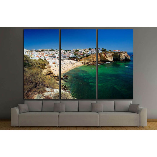 The beautiful city of Carvoeiro in Algarve, Portugal №2582 Ready to Hang Canvas PrintCanvas art arrives ready to hang, with hanging accessories included and no additional framing required. Every canvas print is hand-crafted, made on-demand at our workshop