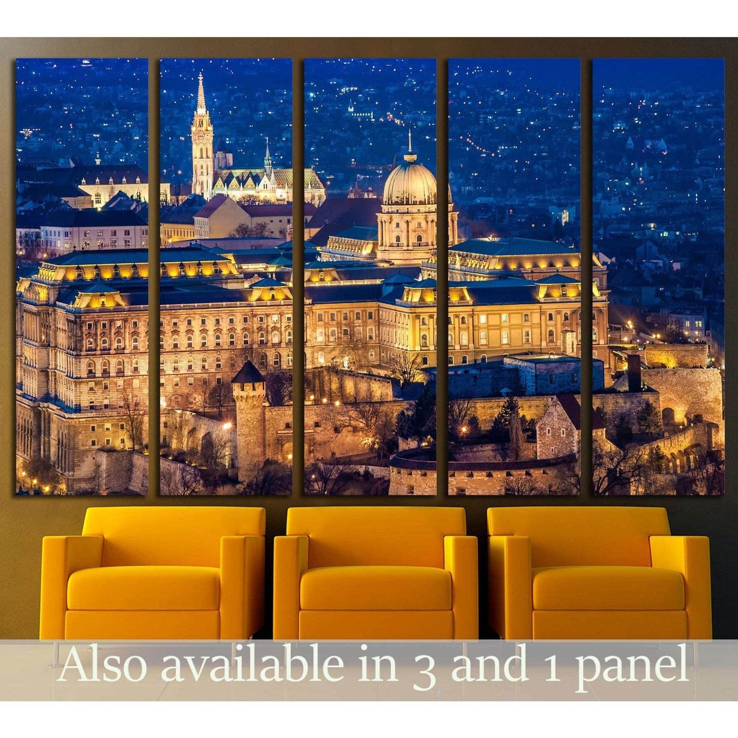 The Buda Castle, Budapest №1770 Ready to Hang Canvas PrintCanvas art arrives ready to hang, with hanging accessories included and no additional framing required. Every canvas print is hand-crafted, made on-demand at our workshop and expertly stretched aro