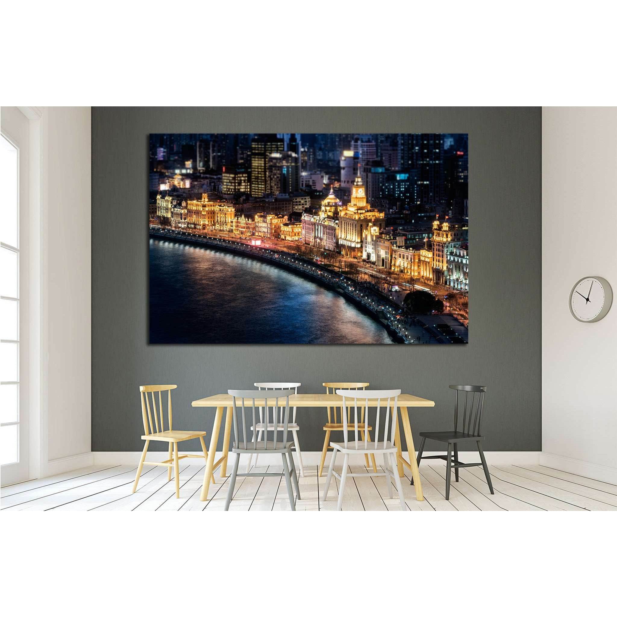 The bund, Shanghai №1536 Ready to Hang Canvas PrintCanvas art arrives ready to hang, with hanging accessories included and no additional framing required. Every canvas print is hand-crafted, made on-demand at our workshop and expertly stretched around 100