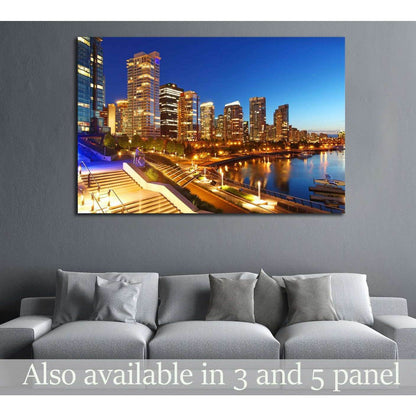 The city of Vancouver in Canada №2047 Ready to Hang Canvas PrintCanvas art arrives ready to hang, with hanging accessories included and no additional framing required. Every canvas print is hand-crafted, made on-demand at our workshop and expertly stretch