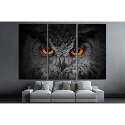 The evil eyes, Eagle Owl, Bubo bubo №2339 Ready to Hang Canvas PrintCanvas art arrives ready to hang, with hanging accessories included and no additional framing required. Every canvas print is hand-crafted, made on-demand at our workshop and expertly str