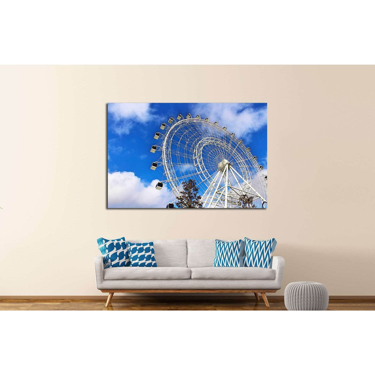 The Eye of the Sky №1906 Ready to Hang Canvas PrintCanvas art arrives ready to hang, with hanging accessories included and no additional framing required. Every canvas print is hand-crafted, made on-demand at our workshop and expertly stretched around 100