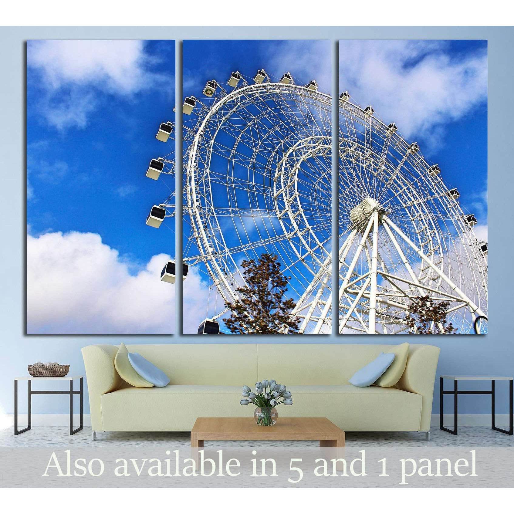 The Eye of the Sky №1906 Ready to Hang Canvas PrintCanvas art arrives ready to hang, with hanging accessories included and no additional framing required. Every canvas print is hand-crafted, made on-demand at our workshop and expertly stretched around 100